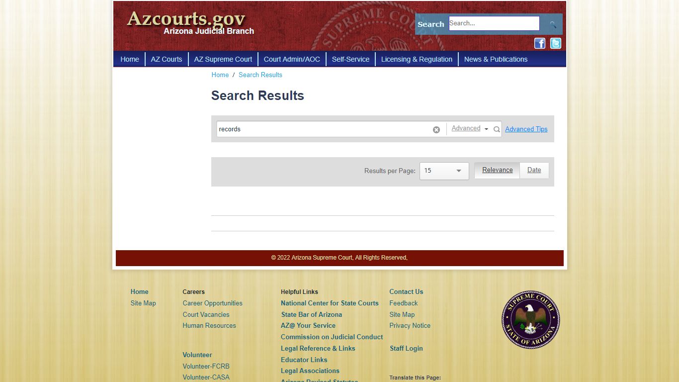 Search Results - azcourts.gov